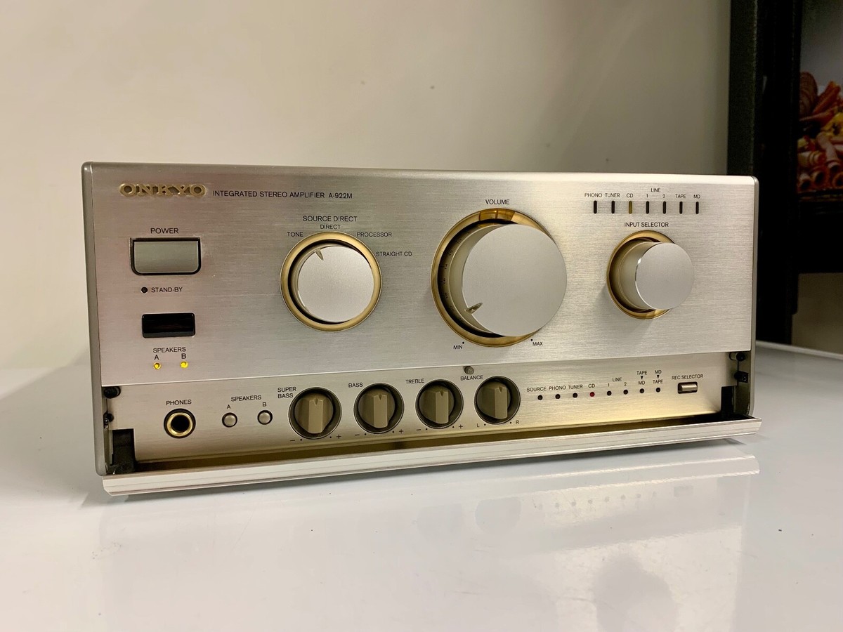 Onkyo A-922M 2x60W (4Ω) / 2x43W (8Ω) Channel Retro Classic Onkyo A-922M 2x60W (4Ω) / 2x43W (8Ω) Channel Retro Classic