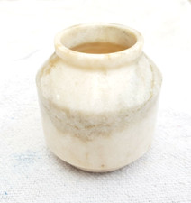 Antique Marble Stone Wine Serving Pot Rich Patina Collectible Heritage STO128
