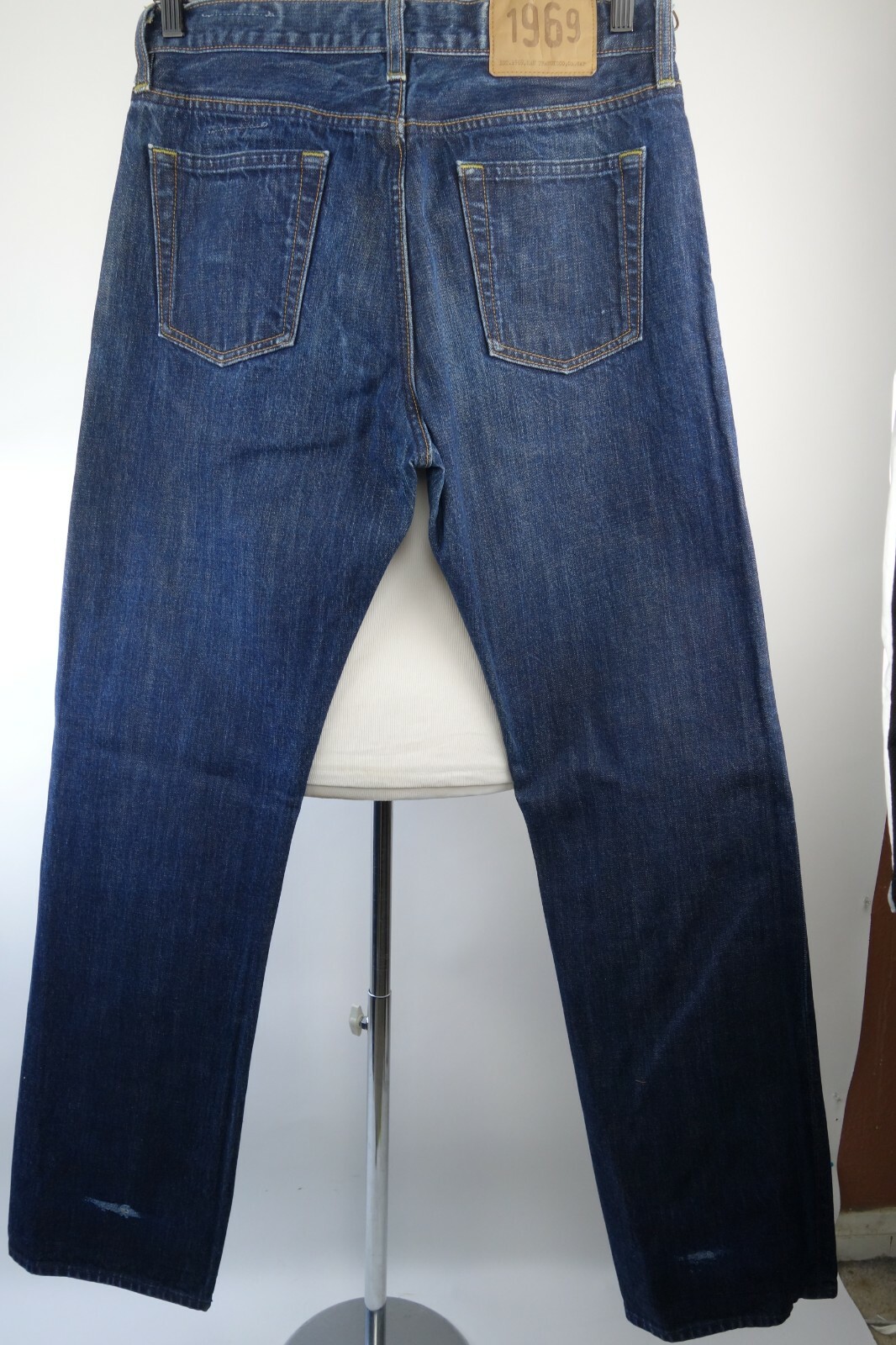 GAP 1969 Japanese Selvedge Jeans Straight Fit Men Siz… Gem