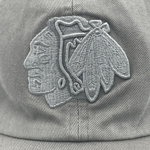 NHL Chicago Blackhawks ‘47 Hat One Size OSFA Gray On Gray Colorway - Picture 2 of 10