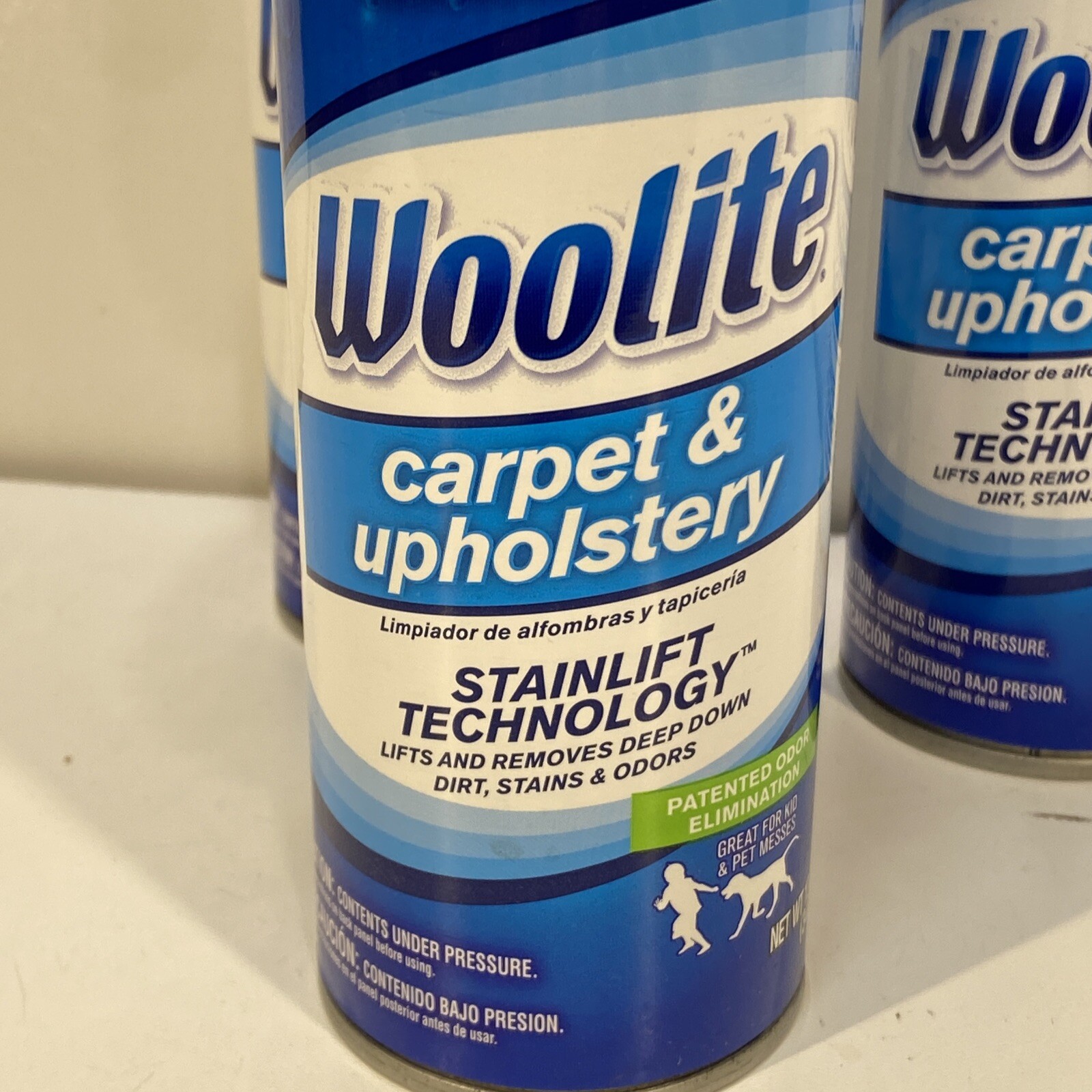 Woolite Carpet & Upholstery Triple Action Foam Cleaner Odor Stain