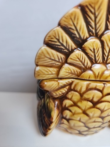 Vtg ENESCO Japan Thanksgiving Turkey Cream & Sugar E-9836 Ceramic 2 Pc Set - Picture 8 of 13