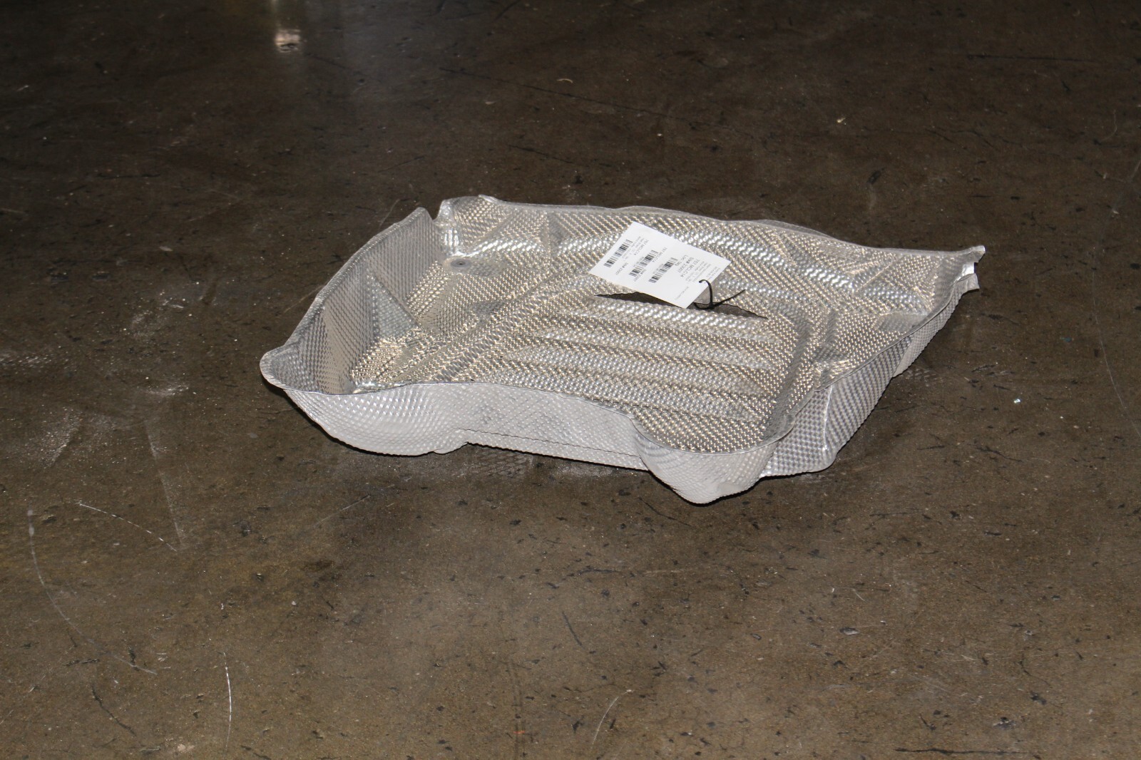 McLaren MP4-12C, Top Muffler Heat Shield, Used, P/N 11E0180CP