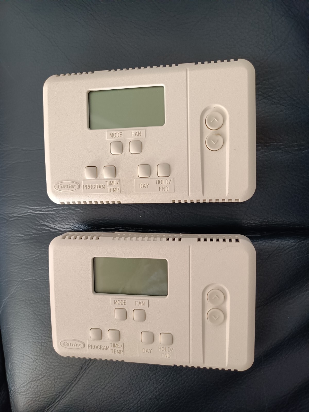 Two (2) Carrier Bryant Payne TSTATCCSAC01 Programable Thermostat eBay