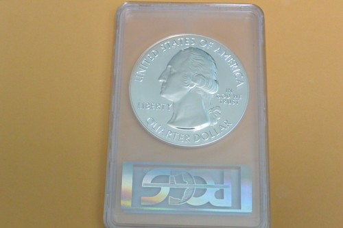2011 GETTSBURG NP ATB AMERICA BEAUTIFUL 5 Oz SILVER PCGS MS69 DMPL First Strike - Picture 3 of 4