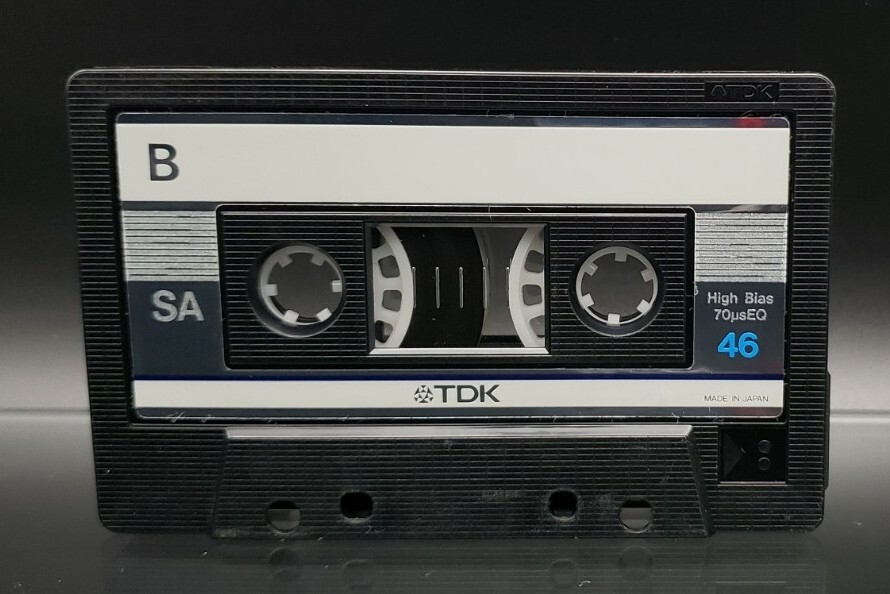 Used) TDK SA 46 Blank Audio Cassette Tape Type II High Position