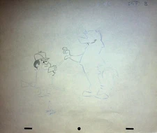 Loopy De Loop 1963 JERRY EISENBERG Hand-Drawn Production Pencil Layout