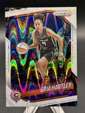 2025 Panini Prizm WNBA #86 Bria Hartley White Seismic Prizms 2
