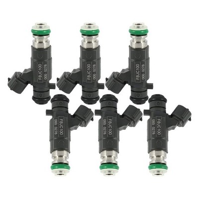6 PCS Fuel Injectors FBJC100 For Nissan 350z Maxima Pathfinder G35 QX4 3.0L 3.5L