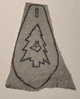OA Lodge 412 Buckskin Leather Odd Shape Boy Scout TT7