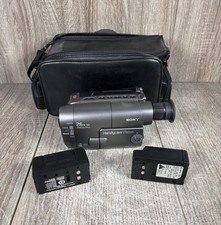Sony Handycam CCD-TRV22 Video8 Standard Definition Camcorder Silver No Battery