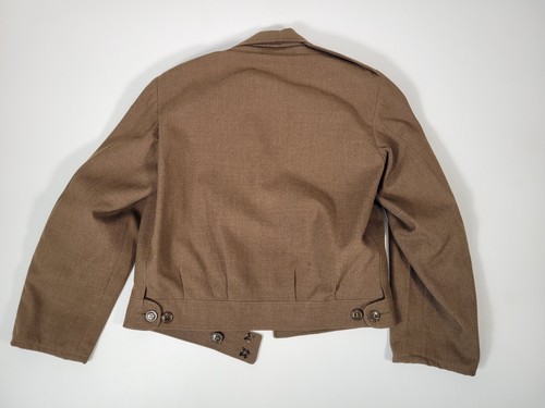 Vintage 1940's US Army "Eisenhower" Jacket 38 Olive Green - Picture 2 of 5