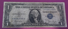 1935 USA - ONE DOLLAR SERIES 1935 C - Silver - Fair Condition - Circulated
