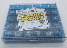 New 30 Piece Teachers Stamps Set  Education S...