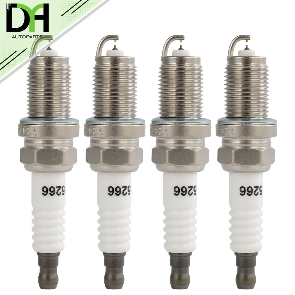 4x Double Iridium Spark Plugs For 2006-2011 Honda Civic Sedan/ CoupeL4 1.8L Gas