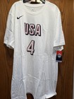 Nike Stephen Curry USA Basketball 2024 Paris Olympics Name Number Shirt #4 XL — photo 3