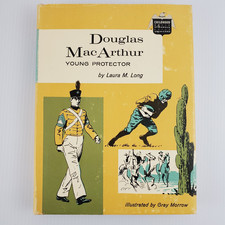 Douglas MacArthur by Laura M Long 1965 1st Edition Hardcover Dust Jacket