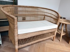 Hadeda Malawai hand-woven 2 seater sofa