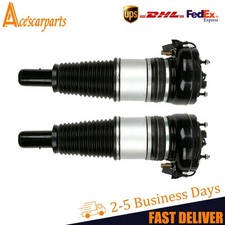 2x Front Left Right Air Suspension Shock Struts For Audi S6 S7 A6 A8 RS7 Quattro