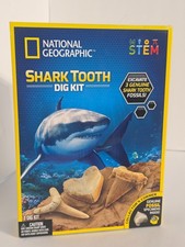 Shark Tooth Dig Kit National Geographic Science Educational Gift STEM