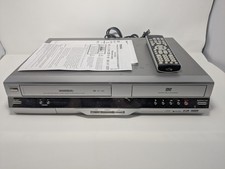 Toshiba D-VRW1 VCR VHS DVD Combo Recorder As-Is W/Remote  Manual