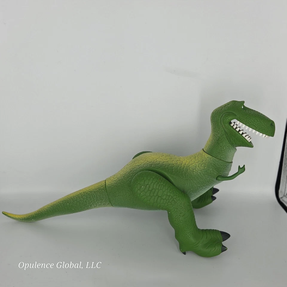 "Figura de dinosaurio Disney Pixar Toy Story REX - Thinkway Toys - 12"" - Probada" Foto 4 de 4