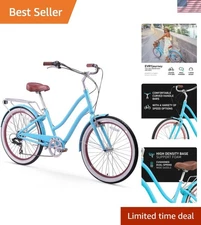 Revolutionary EVRYjourney Women’s Beach Cruiser - Urban Commuter & Leisure Bike