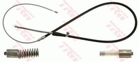TRW Handbremsseil Trommelbremse Hinten Links (GCH2649) FüR Skoda Fabia I II