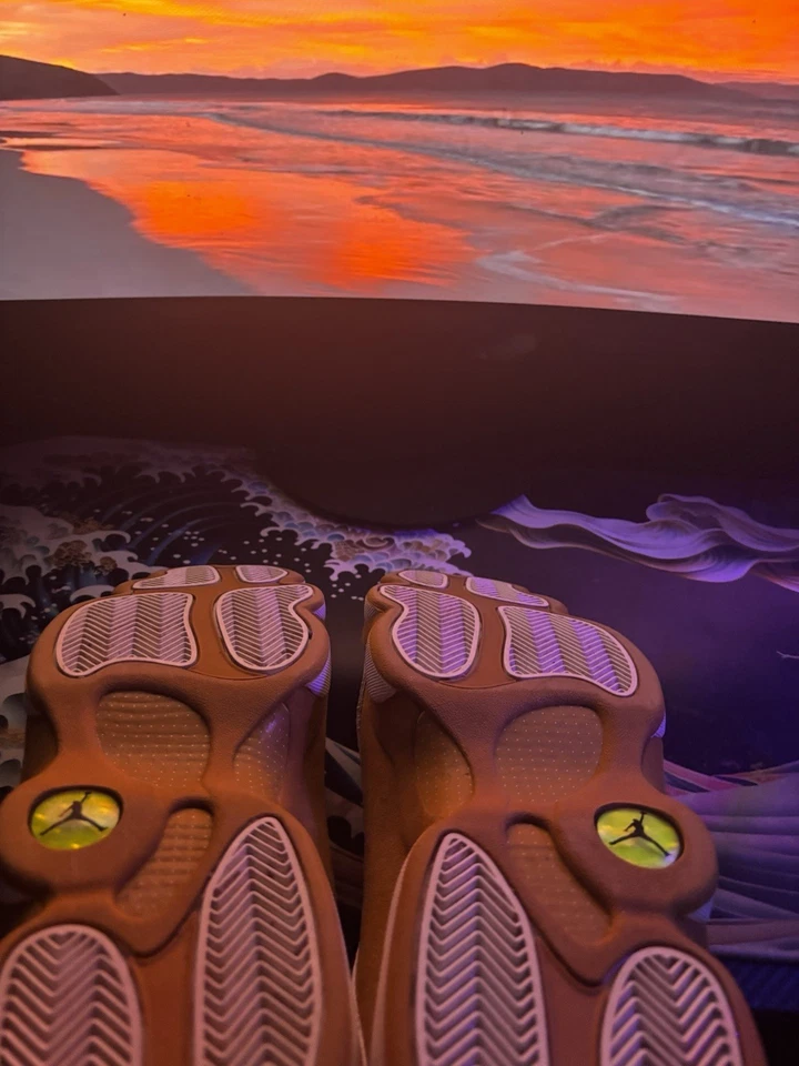 Nike Air Jordan 13 Hombre Retro Trigo 100% Auténticas Foto 2 de 4