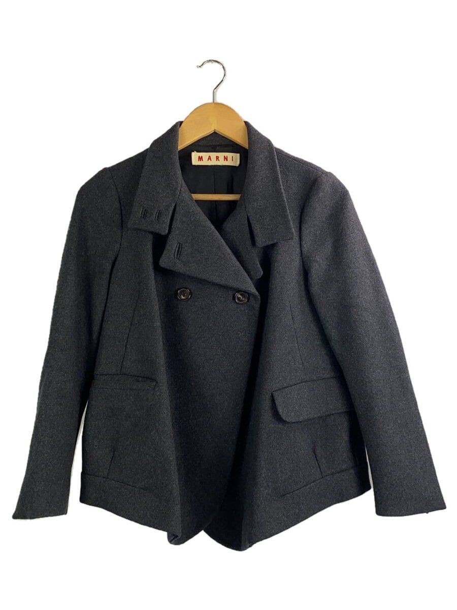 MARNI altra giacca 38 lana grigio tinta unita usata