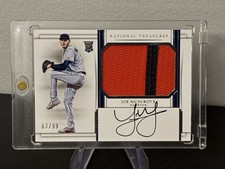 2017 National Treasures Rookie Materials Signatures /99 Joe Musgrove Auto RPA