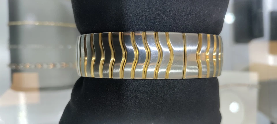 Reloj Ebel 1911 Dos Tonos Bisel Oro 18k Acero Inoxidable. Foto 4 de 4