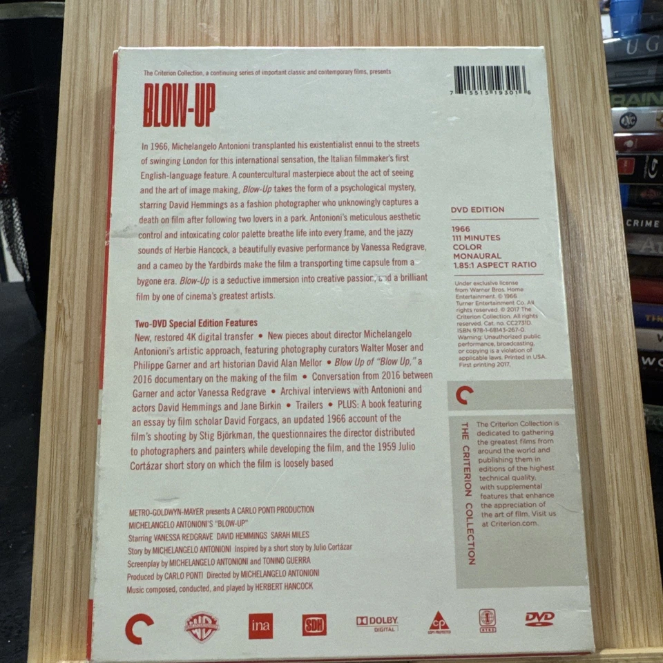 Blow-Up (Criterion Collection) Region 1 NTSC - Image 3 of 4