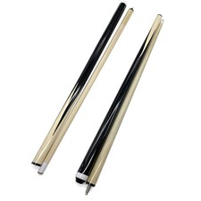2 Piece Short Wooden Stick Pool Billiard Bridge Stick Billiard House Cue Stic...