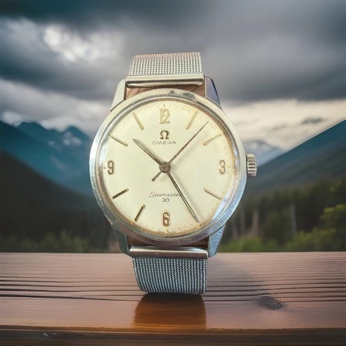 1963 Omega Seamaster 30 Men's Watch 35MM Cal 286 Ref. 135.007-63 Explorer dial