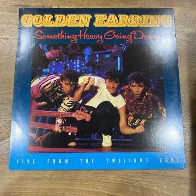GOLDEN EARRING   SOMETHING HEAVY GOING DOWN - VINYL LP 1984 - 21 RECORDS - A17