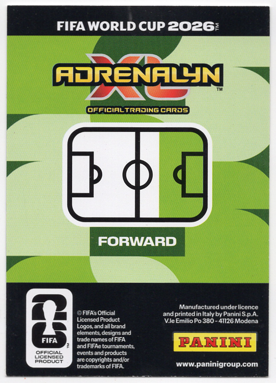 619. Xavi Simons Rookie (Netherlands) Panini Adrenalyn XL FIFA