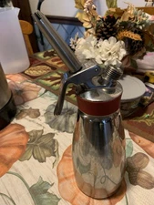 ISI Gourmet Cream Whipper 1 Pint Stainless Steel ( 8 Available) price per one