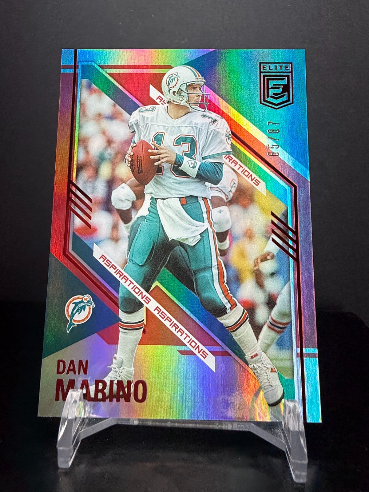 CZ4-895 - 2021 Panini Donruss Elite - Dan Marino #26 - Aspirations - /87