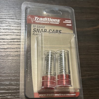 Traditions Performance Firearms Plastic Shotgun Snap Cap - 20 Gauge - ASG20