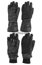 FIRSTGEAR Thermodry Long / Short Black Gloves - ADULT S/M/L/XL/2XL - PICK SIZE!