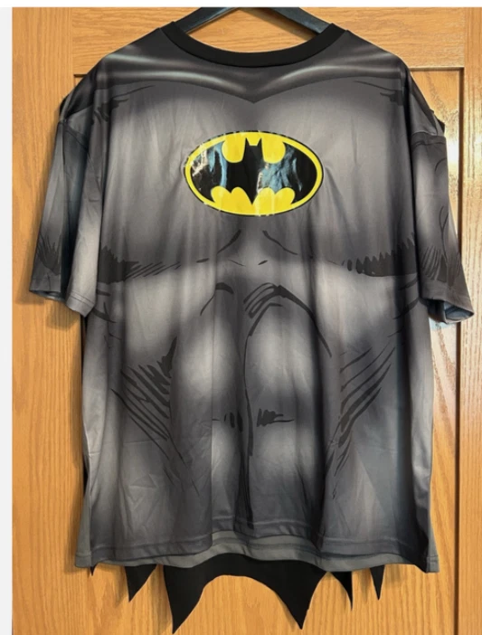 Fantasia camiseta manga curta Batman DC Comics GG Halloween SEM CAPA - Imagem 2 de 4