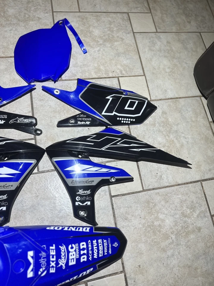 Plásticos + Plásticos Gráficos + Gráficos Yamaha YZ450F 2018-2022 YZ250F 2019-2023 - Imagem 2 de 4