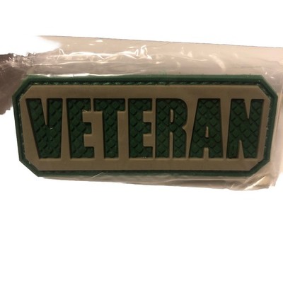 Maxpedition Veteran Morale Patch - Arid - 2.5'' x 1.0  Hook & Loop