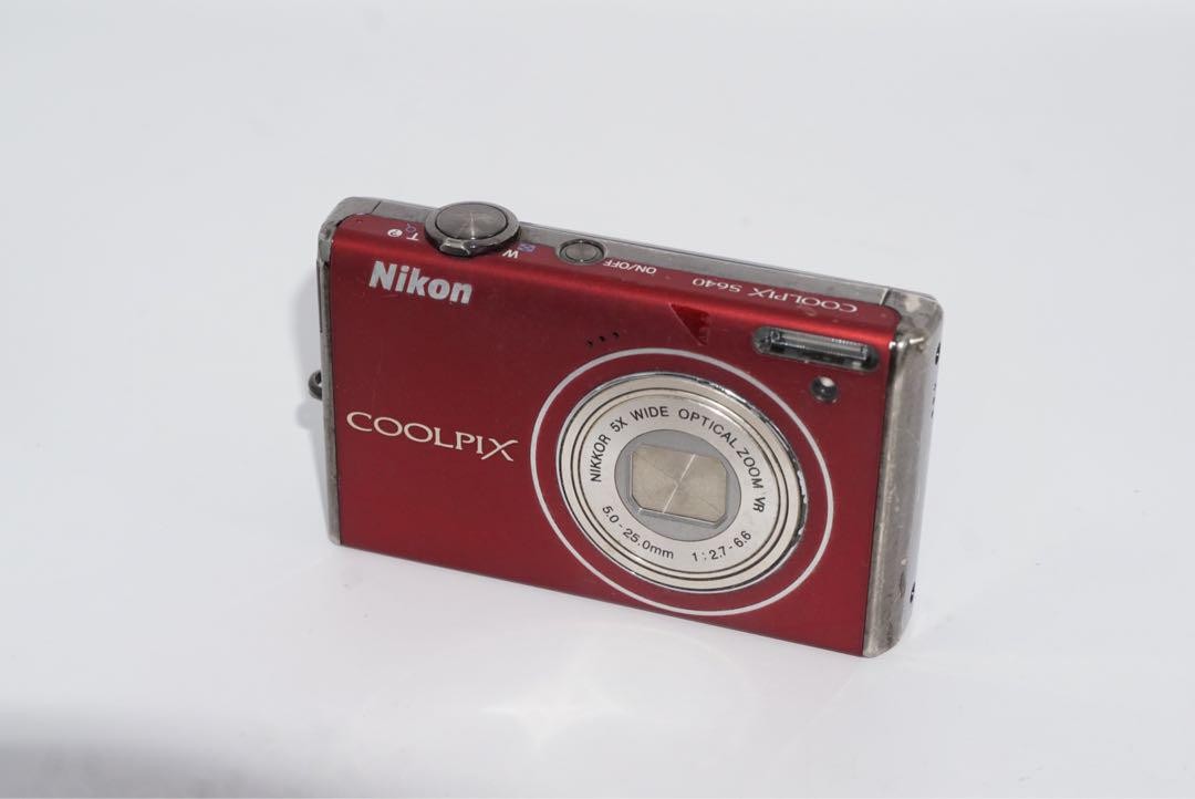 Nikon COOLPIX S640 Red Compact Digital Camera from Japan | eBay