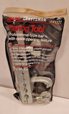 #ad Craftsman Vintage Flaring Tool Kit in Case 51121. $26.74