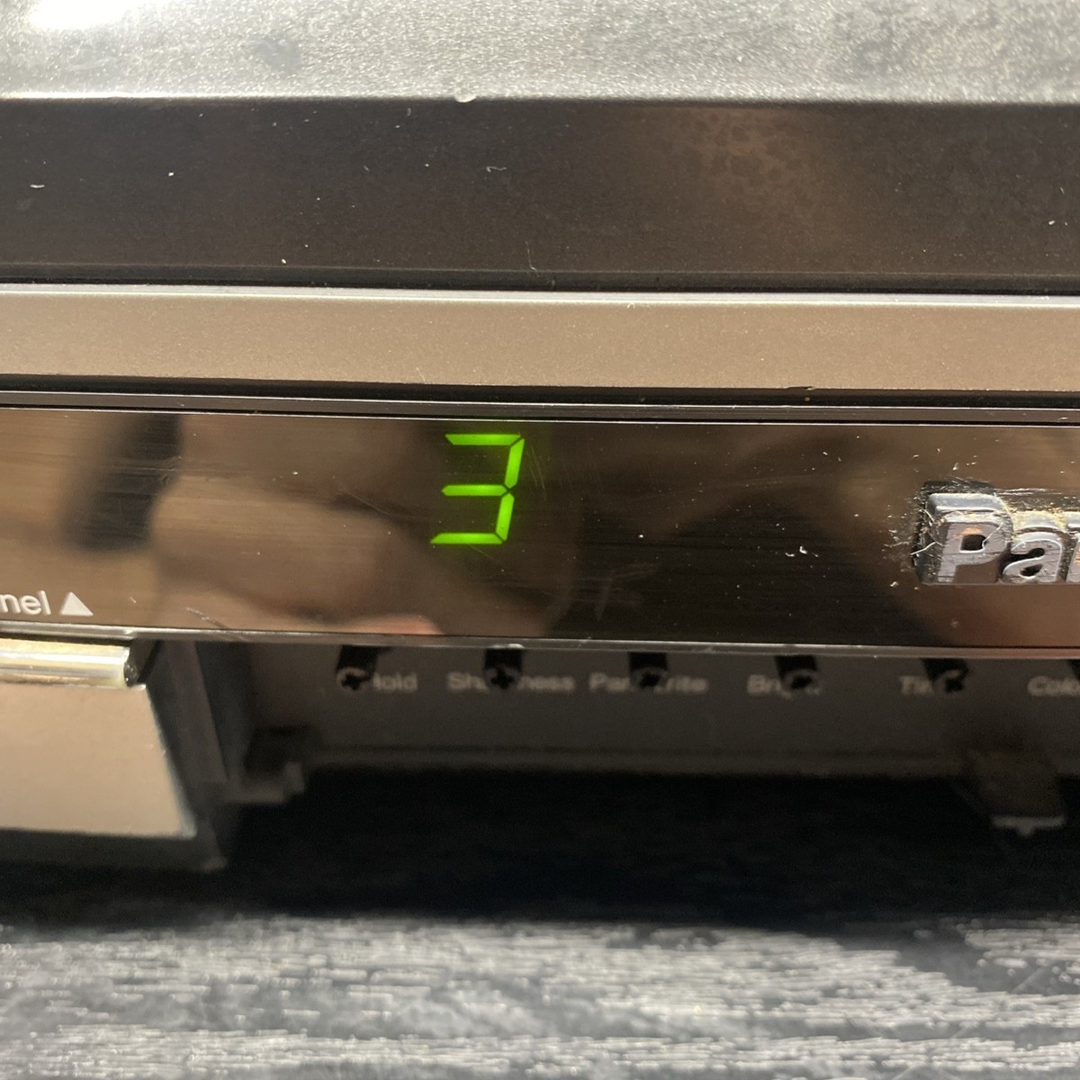 Panasonic CTJ-1352r 13” Color CRT Tube TV Vintage 1987 Woodgrain