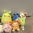 Lot of 11 Squishmallows Mini Plush +  Clips Keychain Mixed Lot Assorted w/ Tags — photo 3