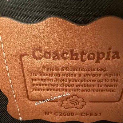 NWOT Coach Coachtopia Alter/Ego Small Slouchy Shoulder Bag CGQ32