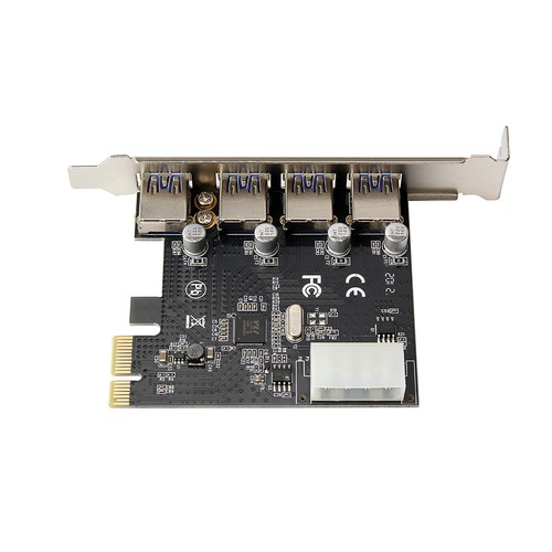 PCI-E To 4 USB3.0 Ports Expansion Card PCI Express To USB3.0 Adapter Card W AU - Afbeelding 6 van 10
